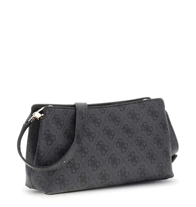 Τσάντα GUESS Katya Crossbody Top Zip HWSG9652120 Μαύρο 3