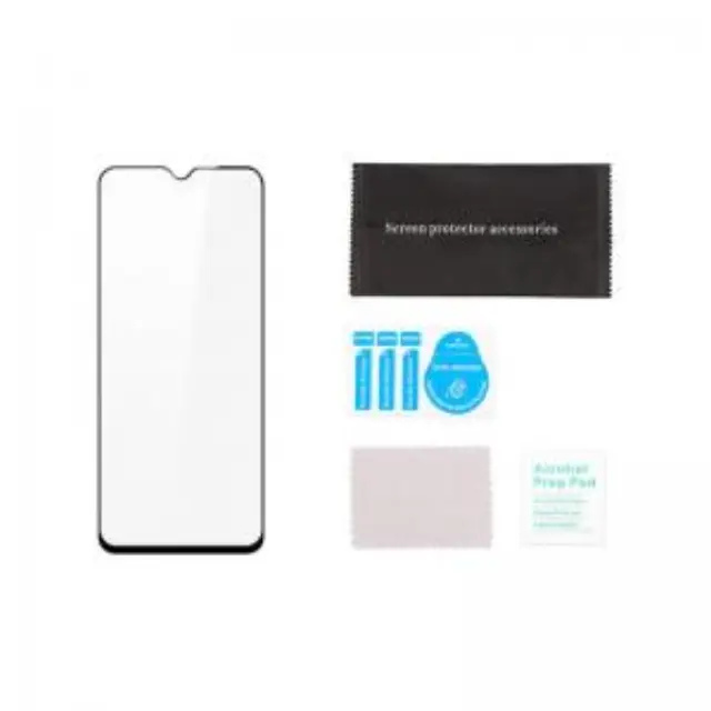 Full Cover Αντιχαρακτικό Τζάμι Προστασίας για Xiaomi Redmi A1/ A2 - Black OEM 3