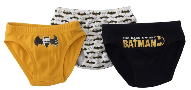 Βρακάκια Σετ 3τμχ Yellow Batman 8080069 - 8-9 Y (128- 134cm)