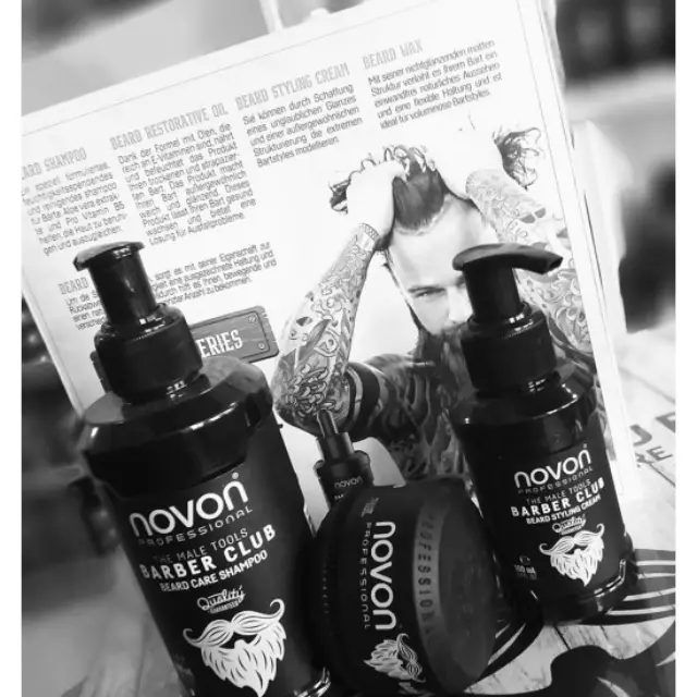 Novon Professional Barber Club Beard Care Shampoo 250ml 2