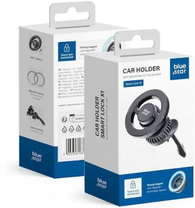 Blue Star® MagSafe Βάση Κινητού Αυτοκινήτου για Αεραγωγό