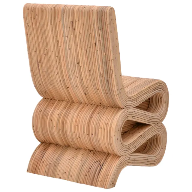 Πολυθρόνα Favorsy pakoworld rattan σε φυσική απόχρωση 65x52x90εκ 2
