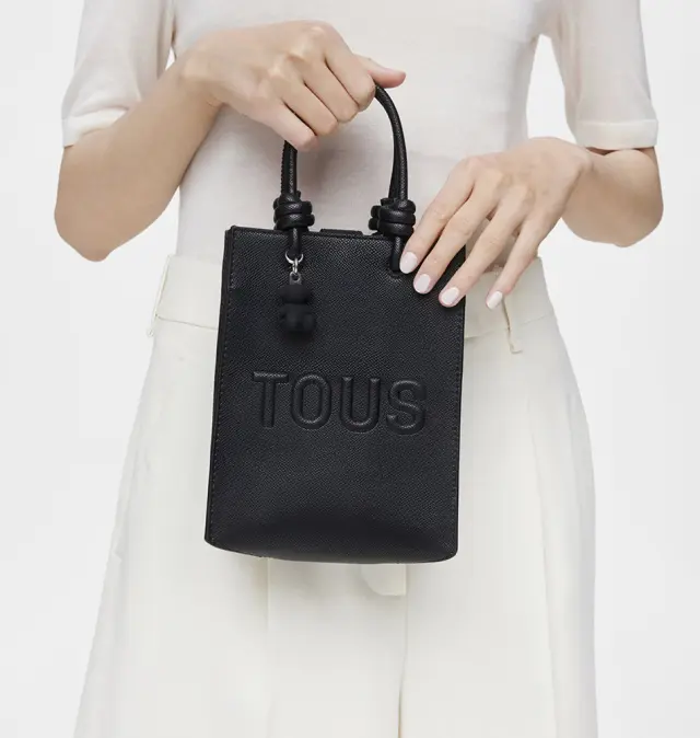 Τσάντα TOUS Mini Pop La Rue New 2001934951 Μαύρο 3