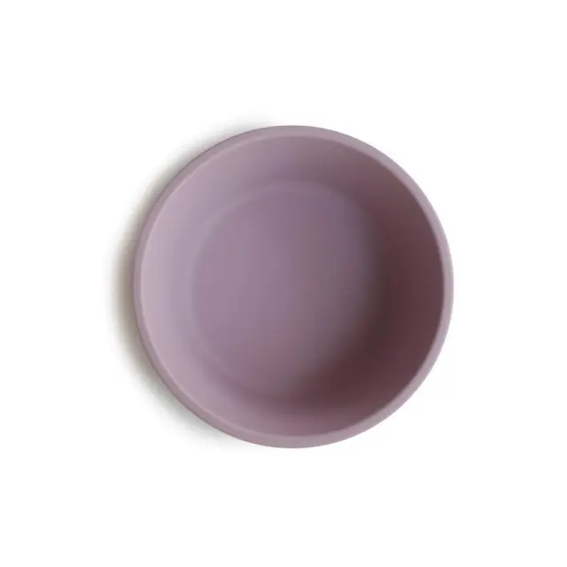 Μπωλ Σιλικόνης με Αντιολισθητική Βάση Soft Lilac - Mushie 2
