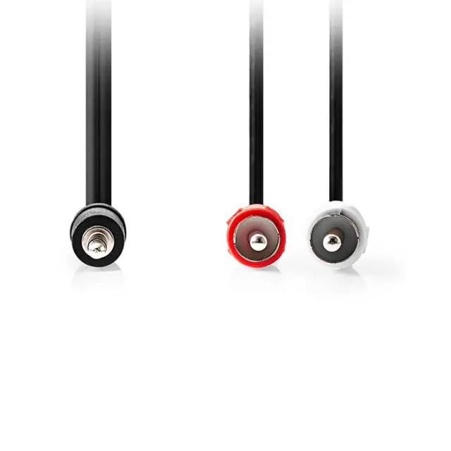Καλώδιο ήχου 3,5mm stereo αρσ. - 2x RCA αρσ., 3.00m.