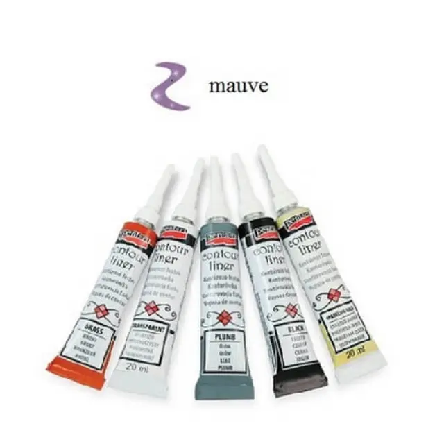 Contour Liner ανάγλυφο περίγραμμα Pentart 20ml - Mauve