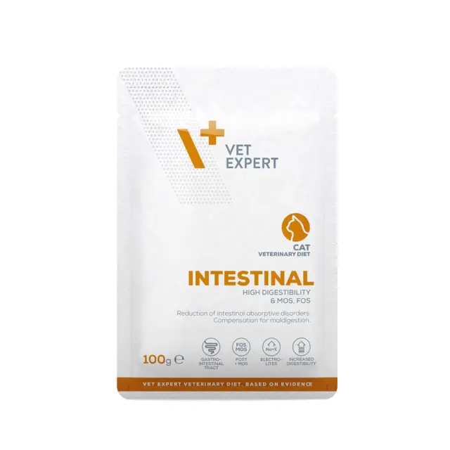 VET EXPERT Veterinary Diet Intestinal Cat - wet food for cats - 100g