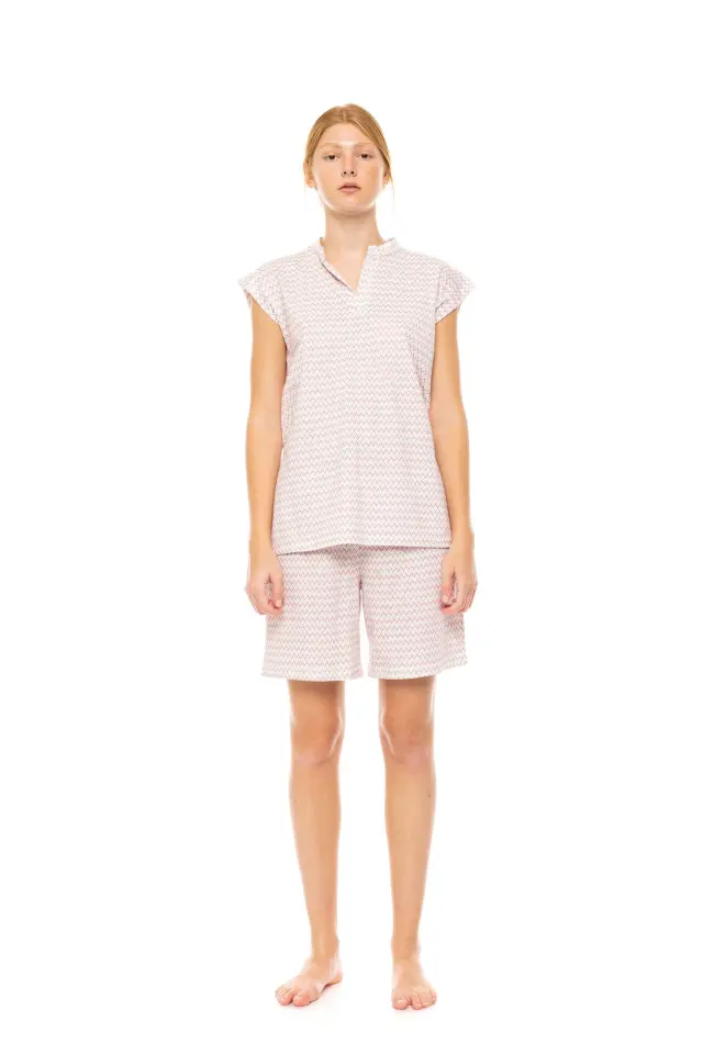 S1524 - Type - PYJAMA SHORTS SUNSET GEO