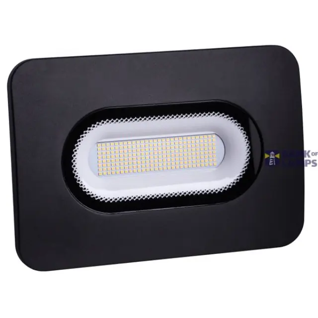 LED Floodlight 100W 4000K 10000Lm IP65 NO-FLICKER RAL9005