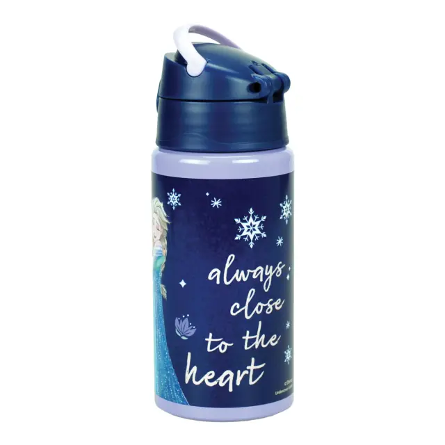 Παγούρι αλουμινίου με καλαμάκι Frozen 500ml 3