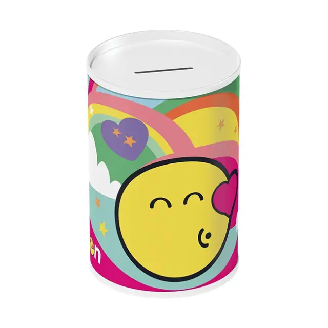 Diakakis Κουμπαράς Μεταλλικός SmileyWorld (000504986)
