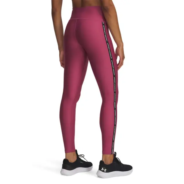 Under Armour Women's Tech WM Tape Legging Φούξια 6006027-659 (Under Armour) 2
