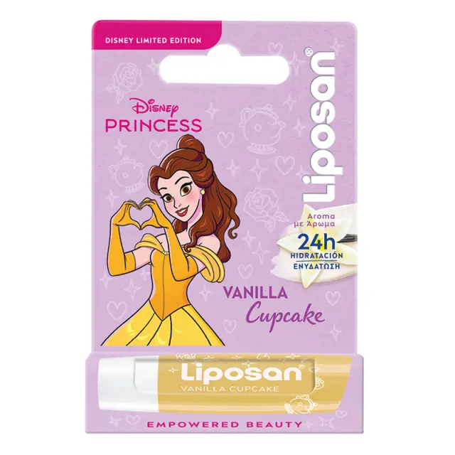 Liposan Βανίλια Cupcake Disney Limited Edition Ενυδατικό Balm Χειλιών, 4.8g