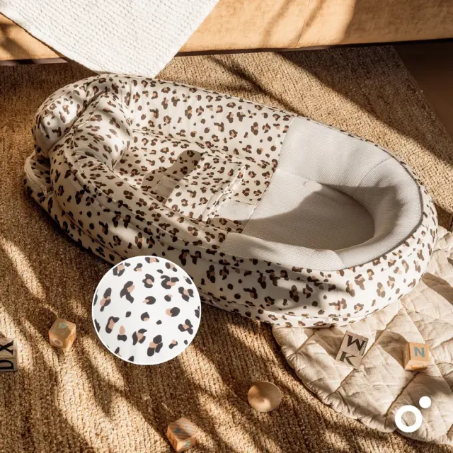 DOOMOO ΦΩΛΙΑ COCOON LEOPARD CREAM 3