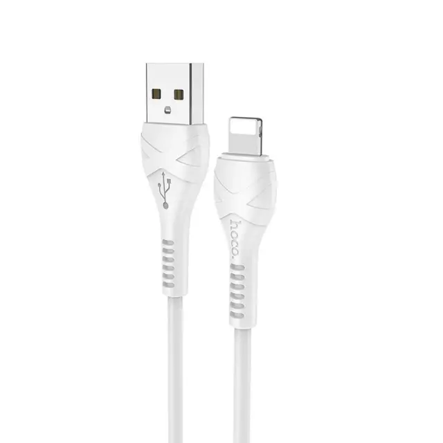 Καλώδιο σύνδεσης Hoco X37 Cool Power USB σε Lightning Fast Charging 2.4A Λευκό 1m