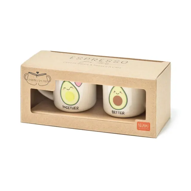 Legami® Espresso For Two "Better Together"- Avocado