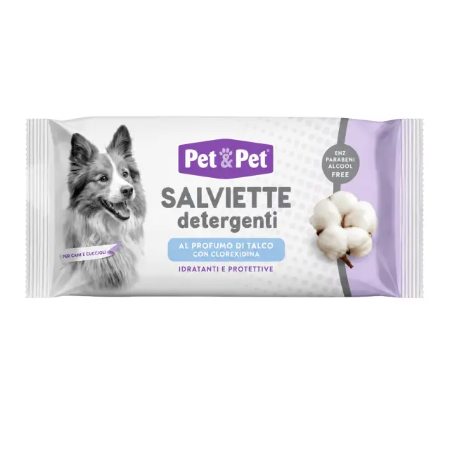 Pet & Pet Υγρά Μαντηλάκια Καθαρισμού με Άρωμα Talco 36τμχ