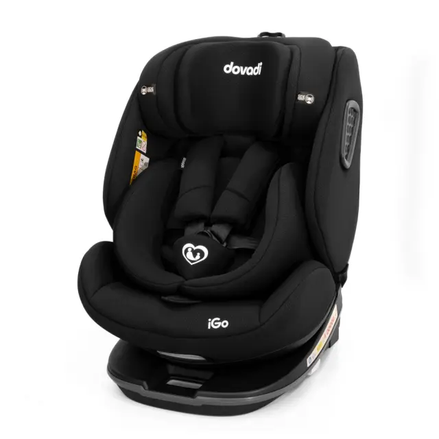 Dovadi iGo Κάθισμα Αυτοκινήτου i-Size 40-150cm ISOFIX 360° Midnight Black