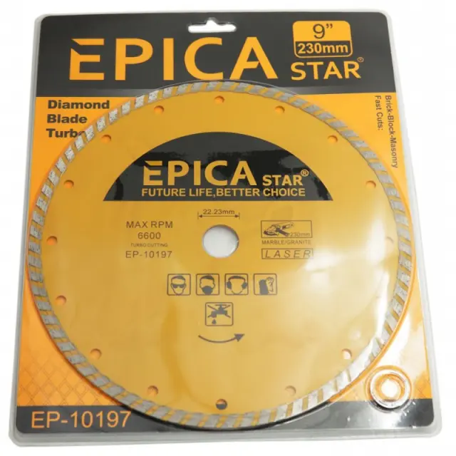 ΔΙΣΚΟΣ 9" 230mm EPICA STAR TO-EP-10197 2