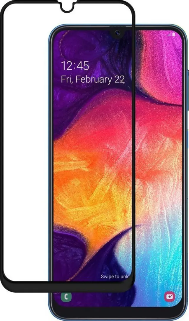 Tempered Glass Full Glue Full Face (Galaxy A20s) 2