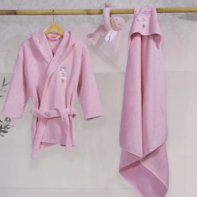 Nef-Nef Ballerine World βρεφική πετσέτα κάπα 75x75cm 041058-1 - OS 2