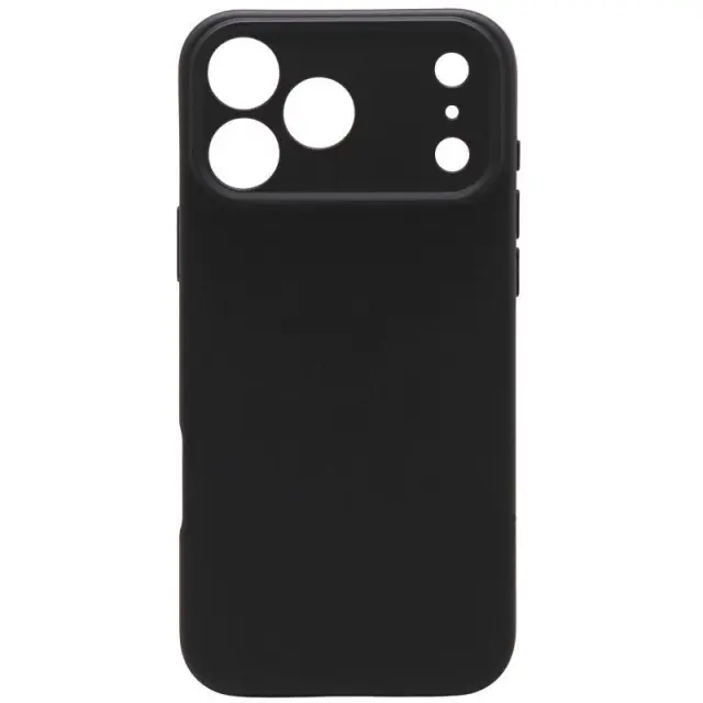Θήκη Soft TPU inos Apple iPhone 18 Pro Max 5G S-Cover Μαύρο N71850