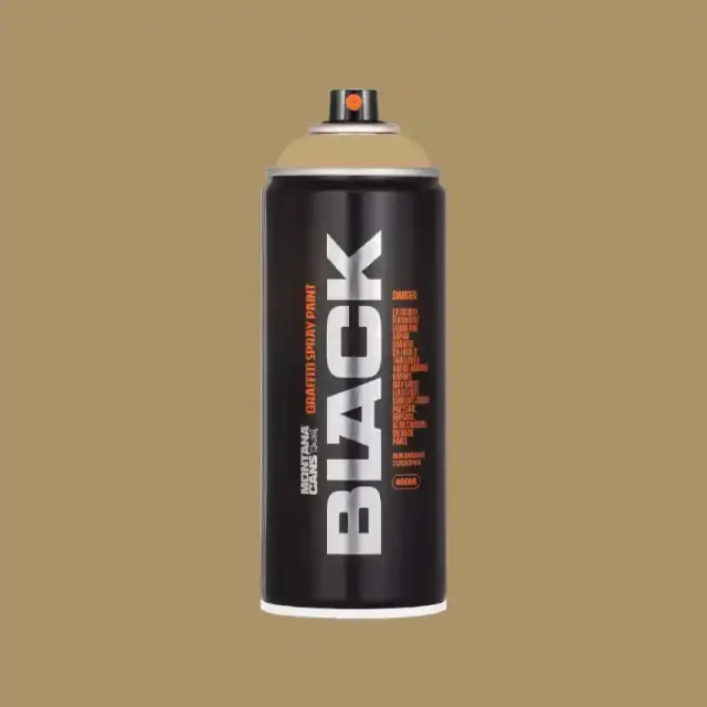 Montana Black Spray Paint 400ml BLK-8120 Gobi