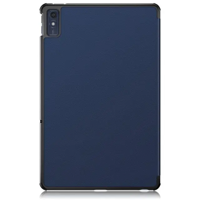 Smart Flip Cover Case Θήκη Σιλικόνης Με Δυνατότητα Stand Για Lenovo Tab M10 5G 10.6" - Dark Blue OEM 3