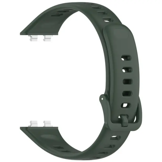 Λουράκι Σιλικόνης για Huawei Band 11/11 Pro-Dark Green OEM 2