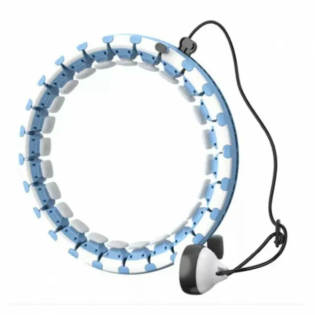 CBX 8037 HULA HOOP Όργανο Εκγύμνασης, Μασάζ και Αδυνατίσματος - Λευκό/Γαλάζιο