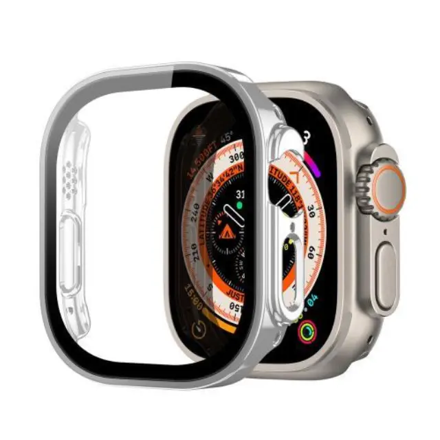 Θήκη PC Dux Ducis Apple Watch Ultra 4/ 3/ 2/ 1 49mm Hamo Metallic Ασημί N61621