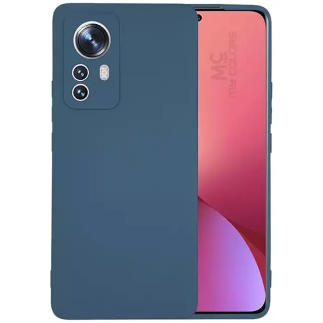 My Colors Back Cover Σιλικόνης Σκούρο Μπλε (Xiaomi 12 / 12X)