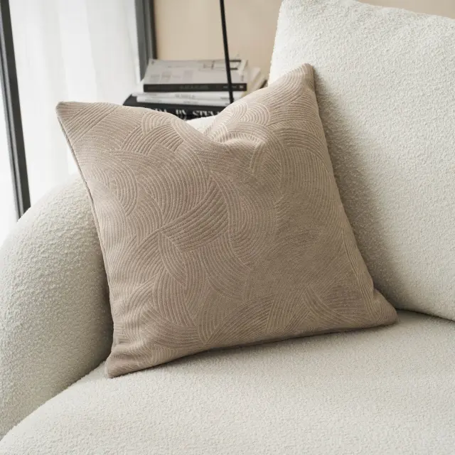 Μαξιλαροθήκη Διακόσμησης Gofis Home Nimbus 20-05-447/39 Warm Beige 50x50