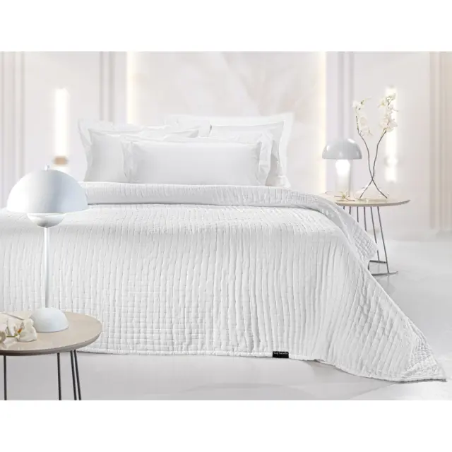 Κουβερλί King Size Guy Laroche Must White 270x250