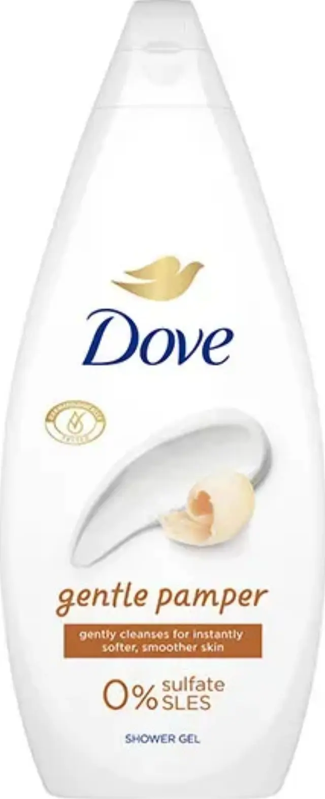 Dove Gentle Pamper Αφρόλουτρο Ενυδάτωσης 450ml