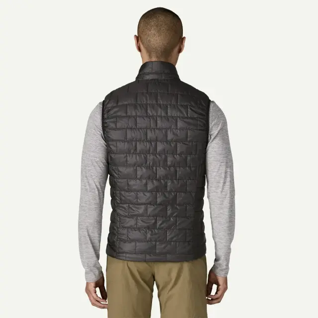 Patagonia Nano Puff Vest Black Αμάνικο Γιλέκο - Large 3