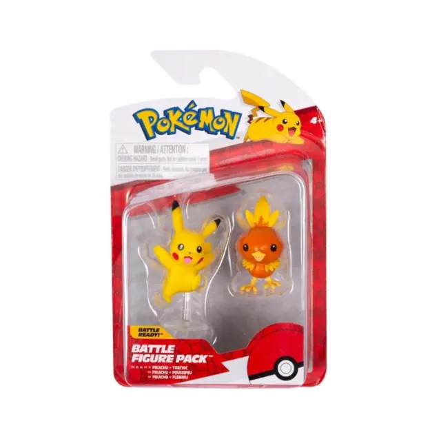 Φιγούρες First Partner Pokemon Torchic & Pikachu 5cm- JW003355-W04
