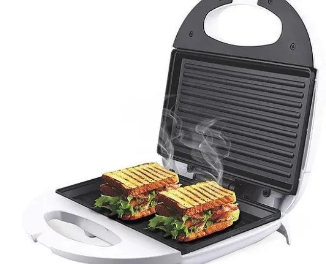 Hoomei HM-5810B Τοστιέρα για 2 Τοστ 750W Μαύρη 2