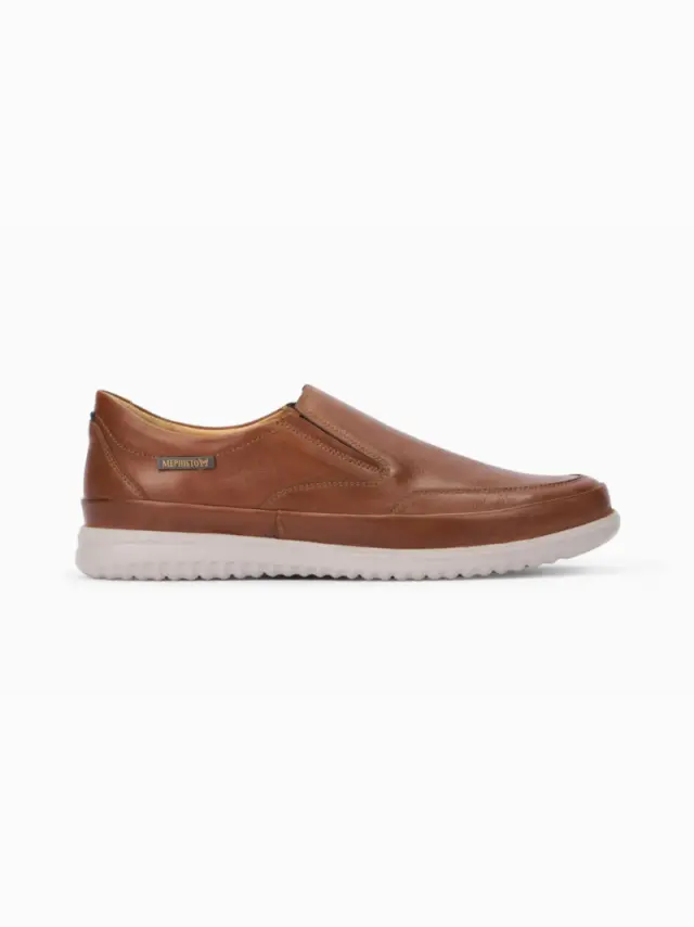 Mephisto Μοκασίνια-Loafers Ανδρικό δέρμα Καφέ MEP/TWAIN HAZELNUT 2