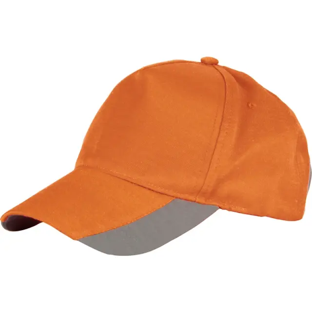 Καπέλο Τζόκευ με ανακλαστικά ένθετα Cofra Lit orange - One Size