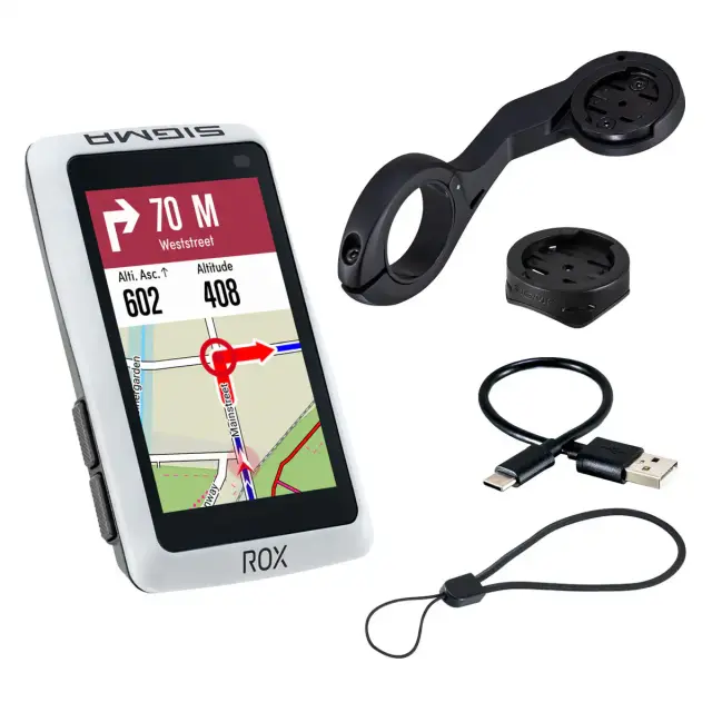 ΚΟΝΤΕΡ ΠΑΛΜΟΓΡΑΦΟΣ GPS SIGMA ROX 12.1 EVO BASIC SET - ΛΕΥΚΟ
