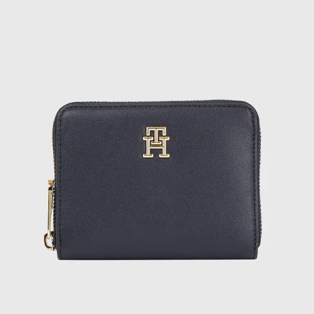 Tommy Hilfiger - Γυναικείο Πορτοφόλι Poppy Plus Med Za AW0AW15259-DW6 Μπλε Σκούρο