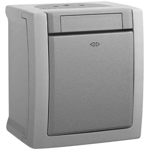 Pacific Grey Intermediate Switch (Screw Connection)