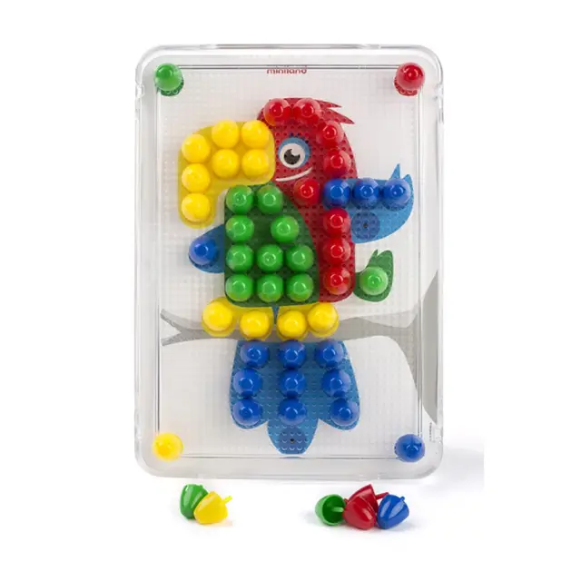 MINILAND ΠΑΙΧΝΙΔΙ ΔΡΑΣΤΗΡΙΟΤΗΤΩΝ PEGS 100 ΤΜΧ PRIMARY COLOURS 3