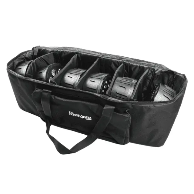 CASE4ME Cover Bags For 6 LED Slim Flat Pars Effects 2