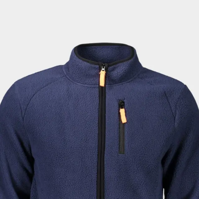 Norway Nautical School - Ανδρική Ζακέτα Φούτερ Fleece 839506-NAVYBLUE Μπλε Σκούρο - 3XL 3