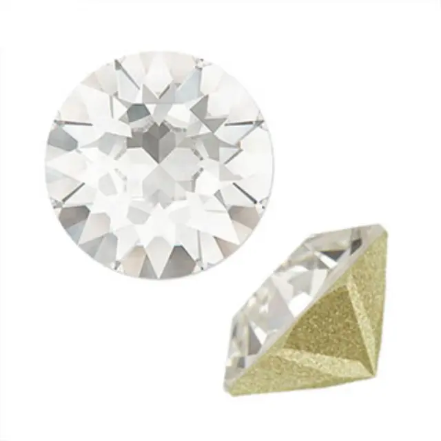 Swarovski 1088 Xirius Chaton Crystal Moonlight PP14 Ø2x1.25mm ~72τεμ