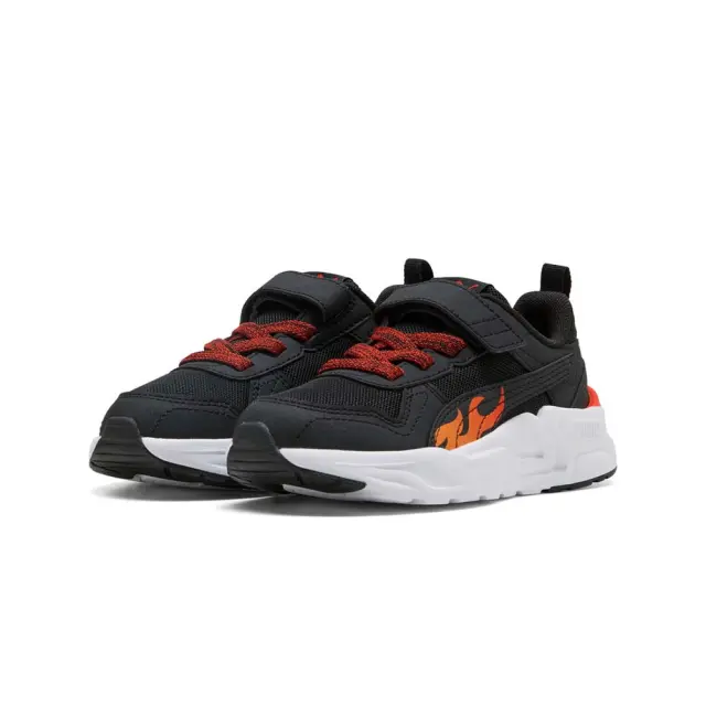 Puma Kids Trinity 2 Lite Sparks AC+ (PS) Μαύρο - Πορτοκαλί 407737-01 (Puma) 3