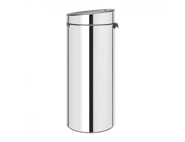 Καλάθι απορριμμάτων Touch Bin Brabantia με σύστημα αφής, χωρητικότητα 30L και διαστάσεις 31.8x29.5x70.5cm - Brilliant Steel080.1153/25 2