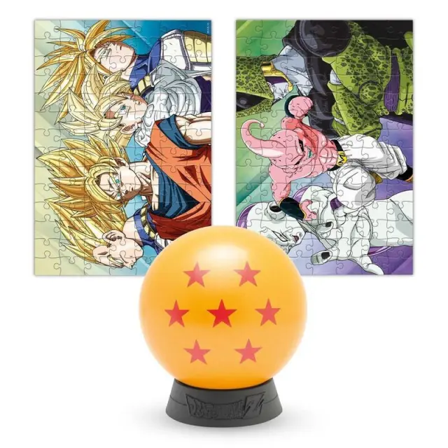 DRAGON BALL Z Collectible Puzzle 7 Stars - 2 Puzzle + Extra Dragonball (98 κομματια το καθενα) 2